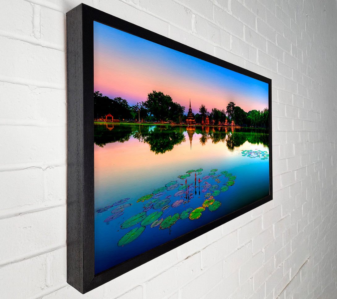  A Canvas Print of Sukhothai Historical Park Thailand Canvas Wall Art