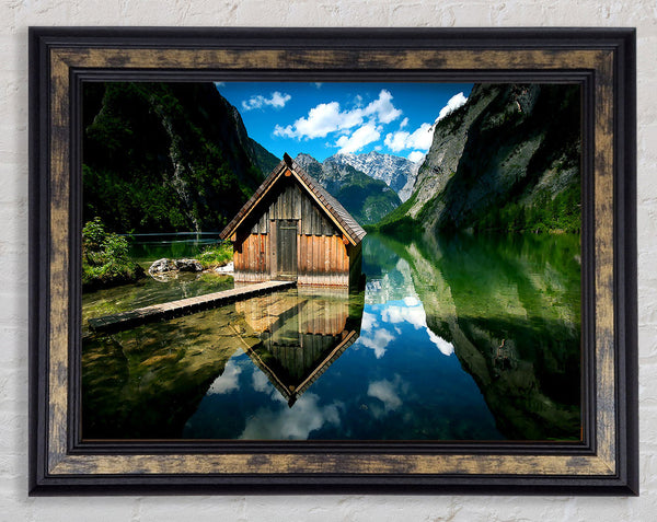 German Landscapes Framed Print