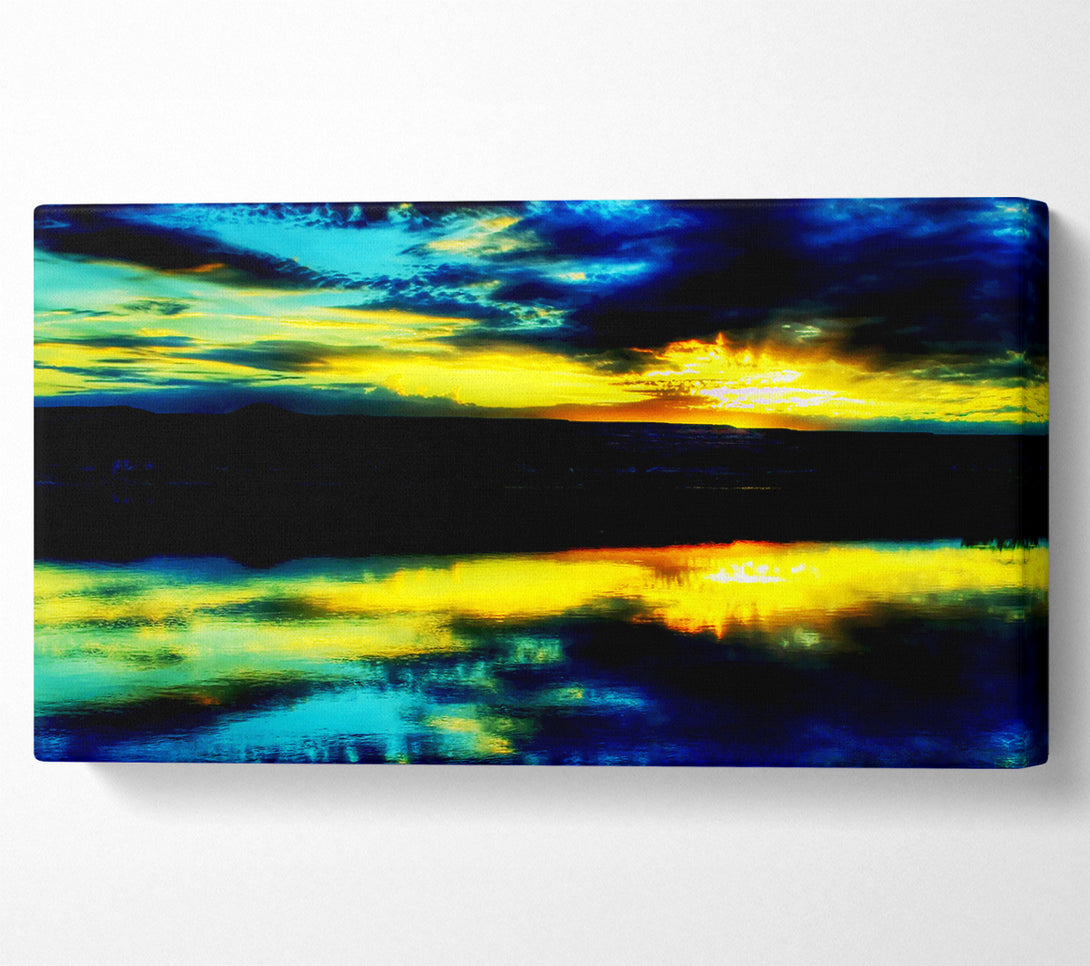  A Canvas Print of Lake Daybreak Canvas Print