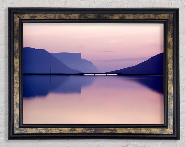 Mystical Mountain Framed Print