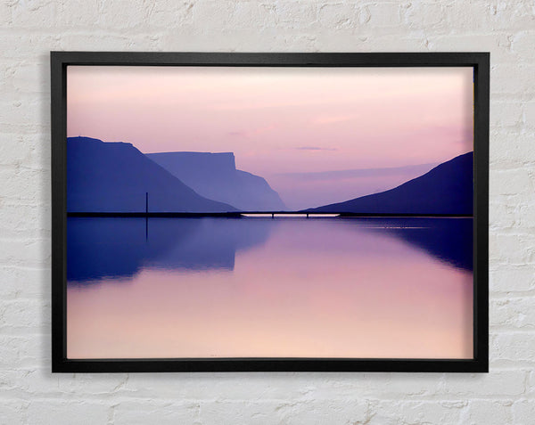 Mystical Mountain Framed Print