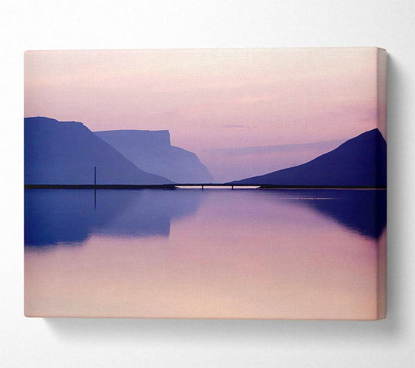  A Canvas Print of Mystical Mountain Canvas Wall Art