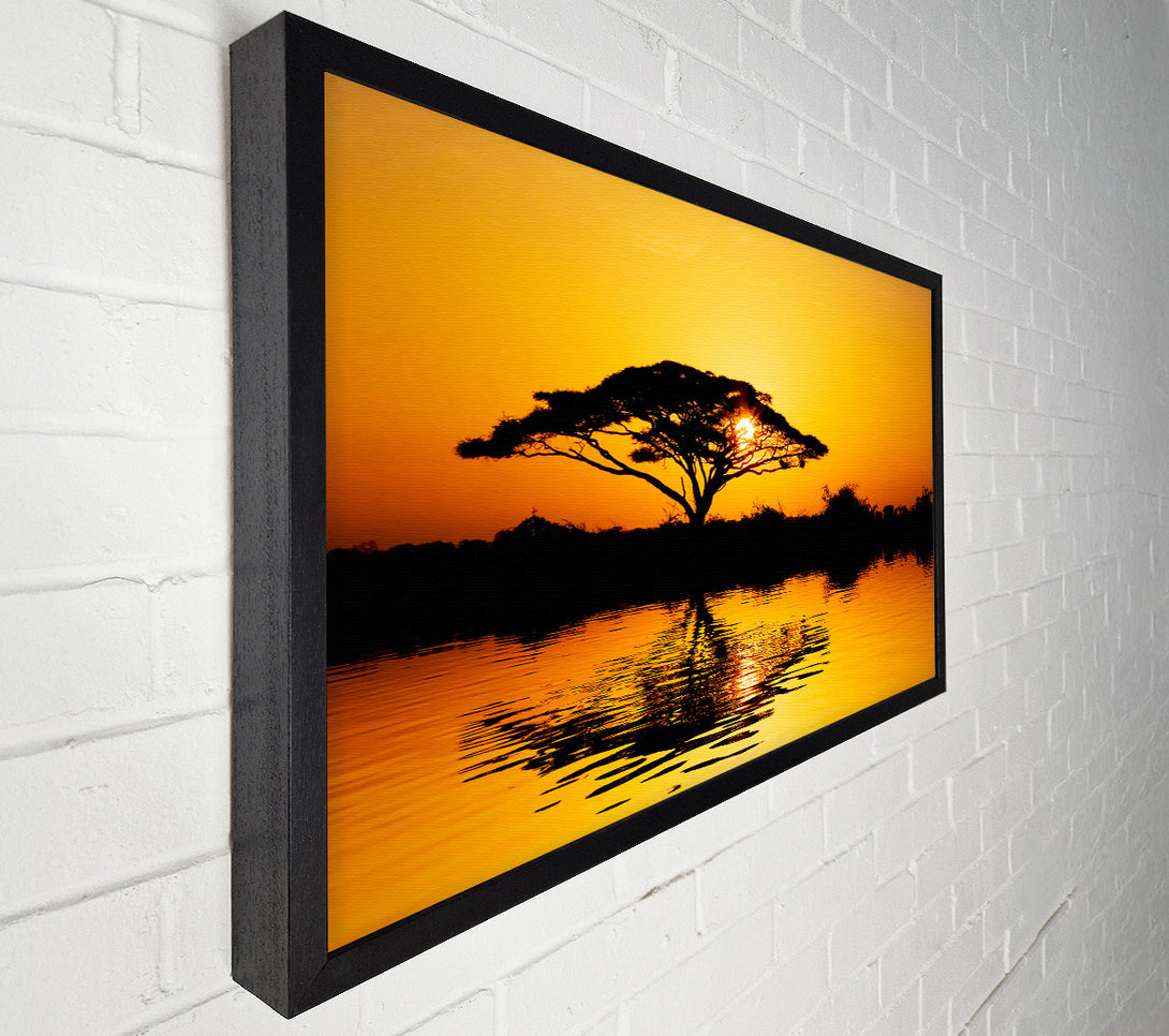  A Canvas Print of Tree Of Reflections Canvas Print