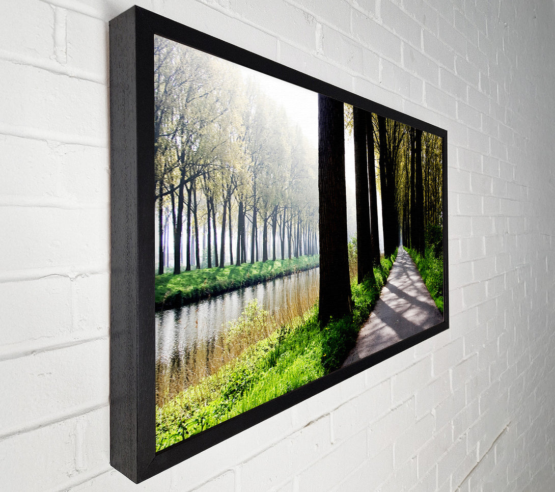  A Canvas Print of The River Pass Canvas Print