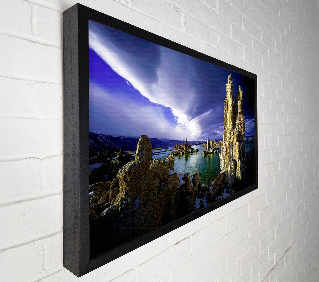  A Canvas Print of Stunning Lakes Architect Canvas Art