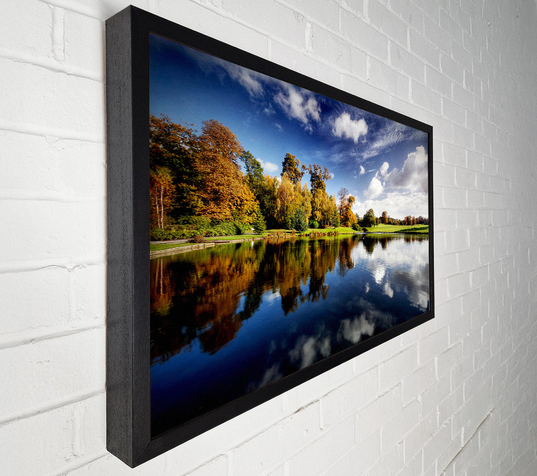  A Canvas Print of Lake Reflection Sky Canvas Print