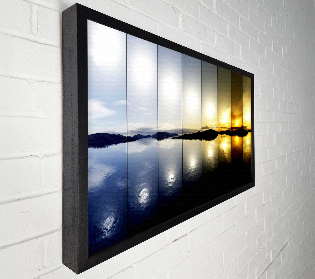  A Canvas Print of Lights Of The River Canvas Art