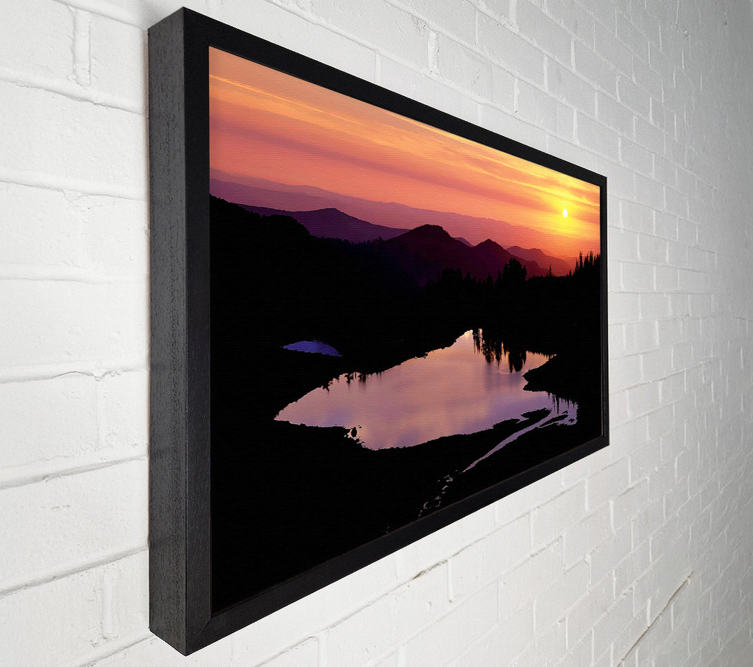  A Canvas Print of The River Sleeps Canvas Art