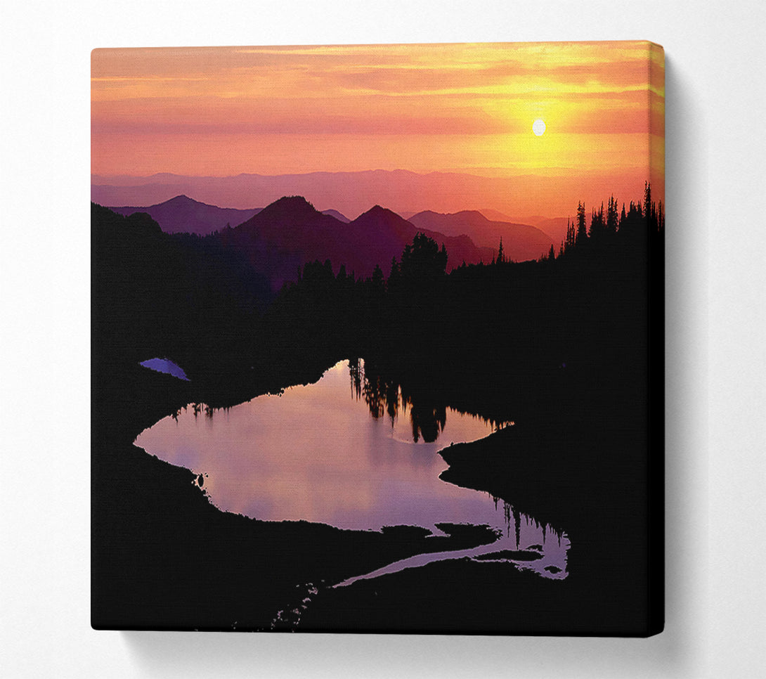  A Canvas Print of The River Sleeps Canvas Art