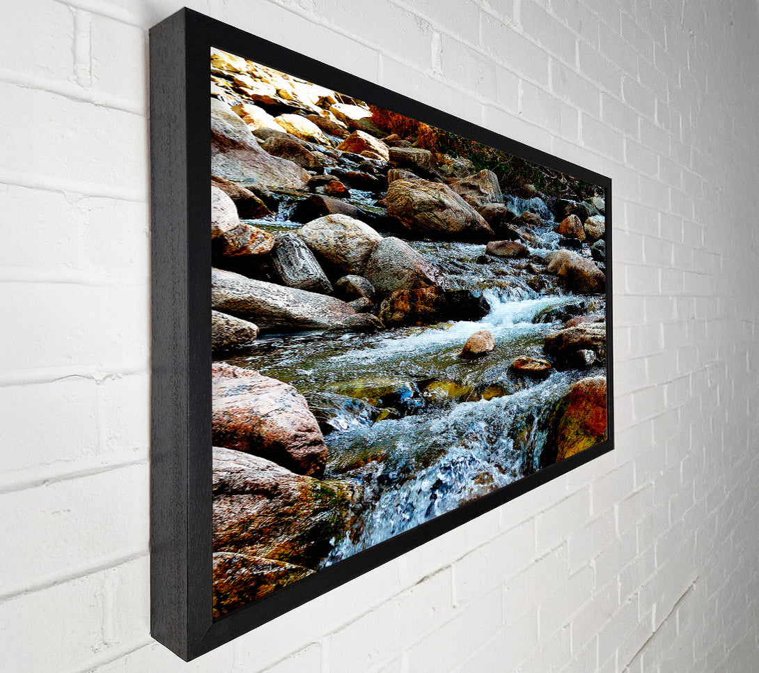  A Canvas Print of The Streams Flow Canvas Wall Art