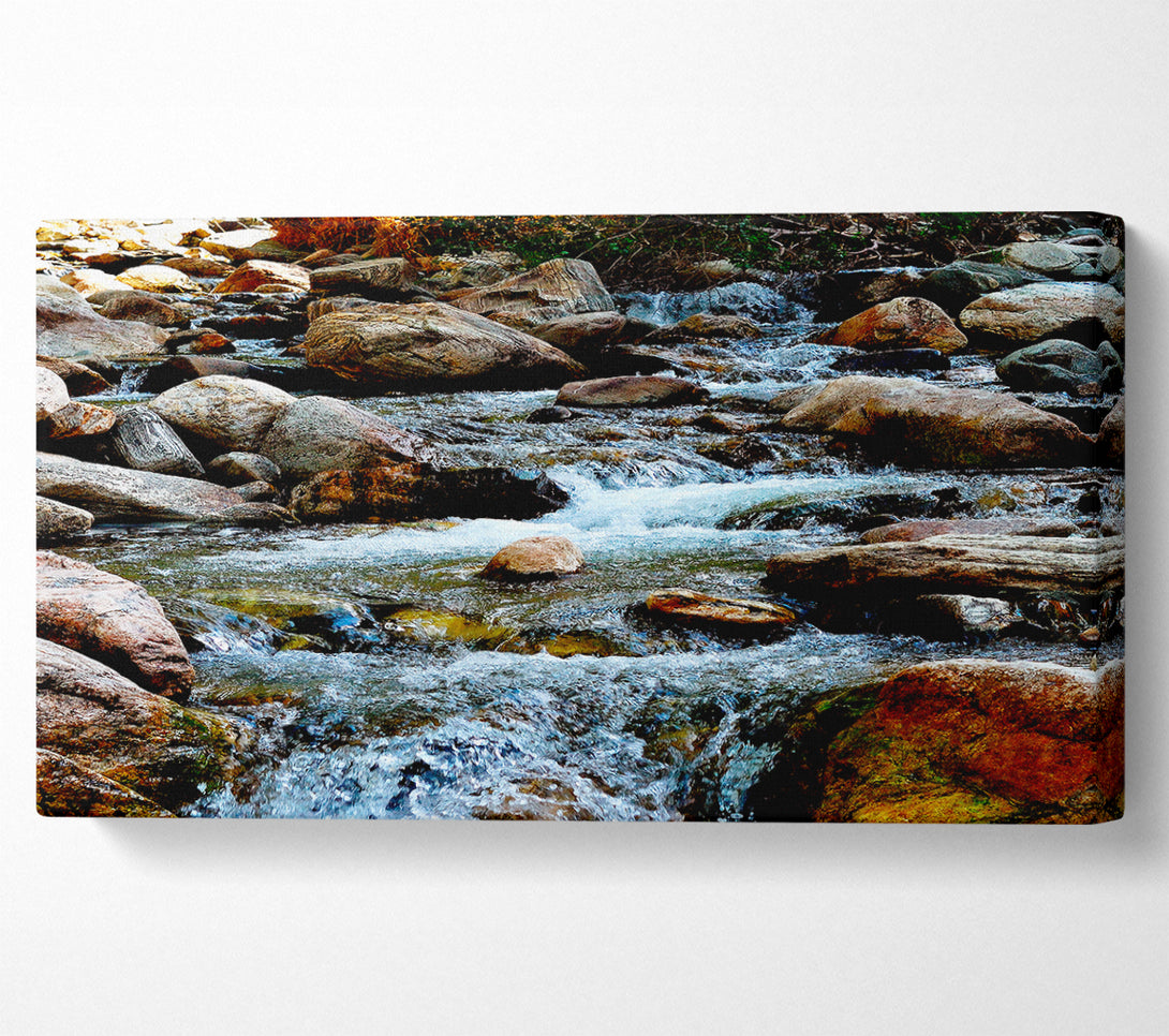  A Canvas Print of The Streams Flow Canvas Wall Art