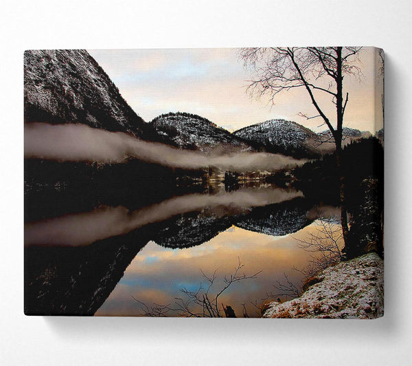 A Canvas Print of Lake Paradise Canvas Print