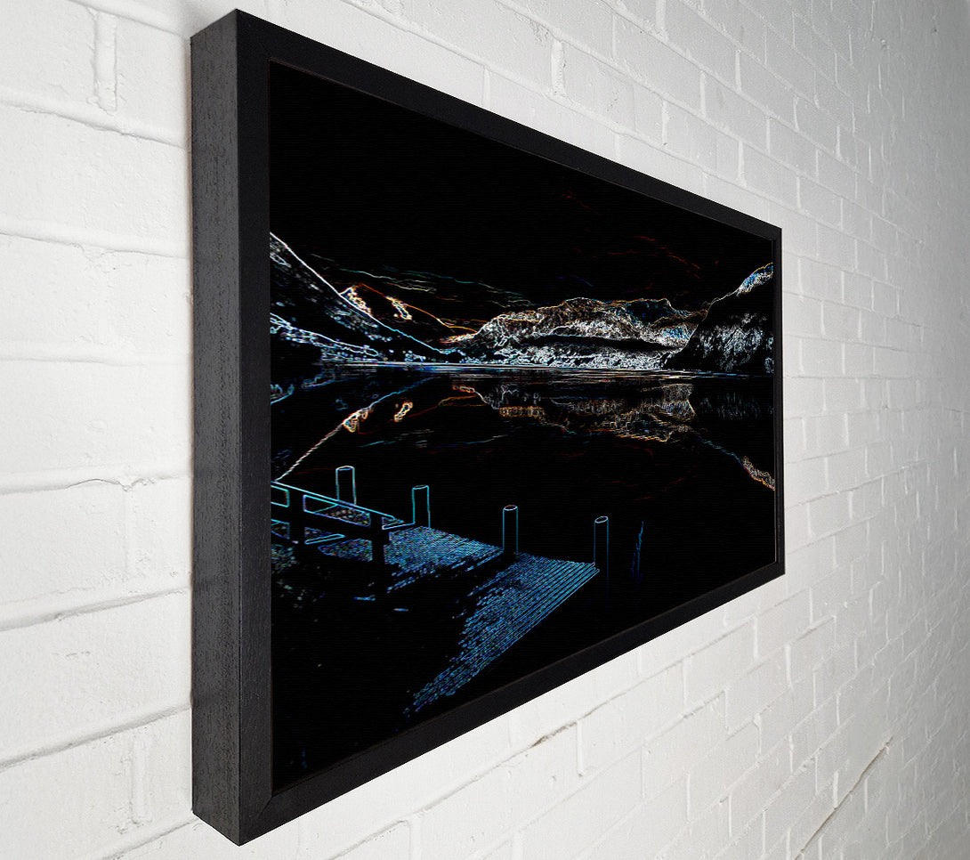  A Canvas Print of Night Fishing Canvas Art