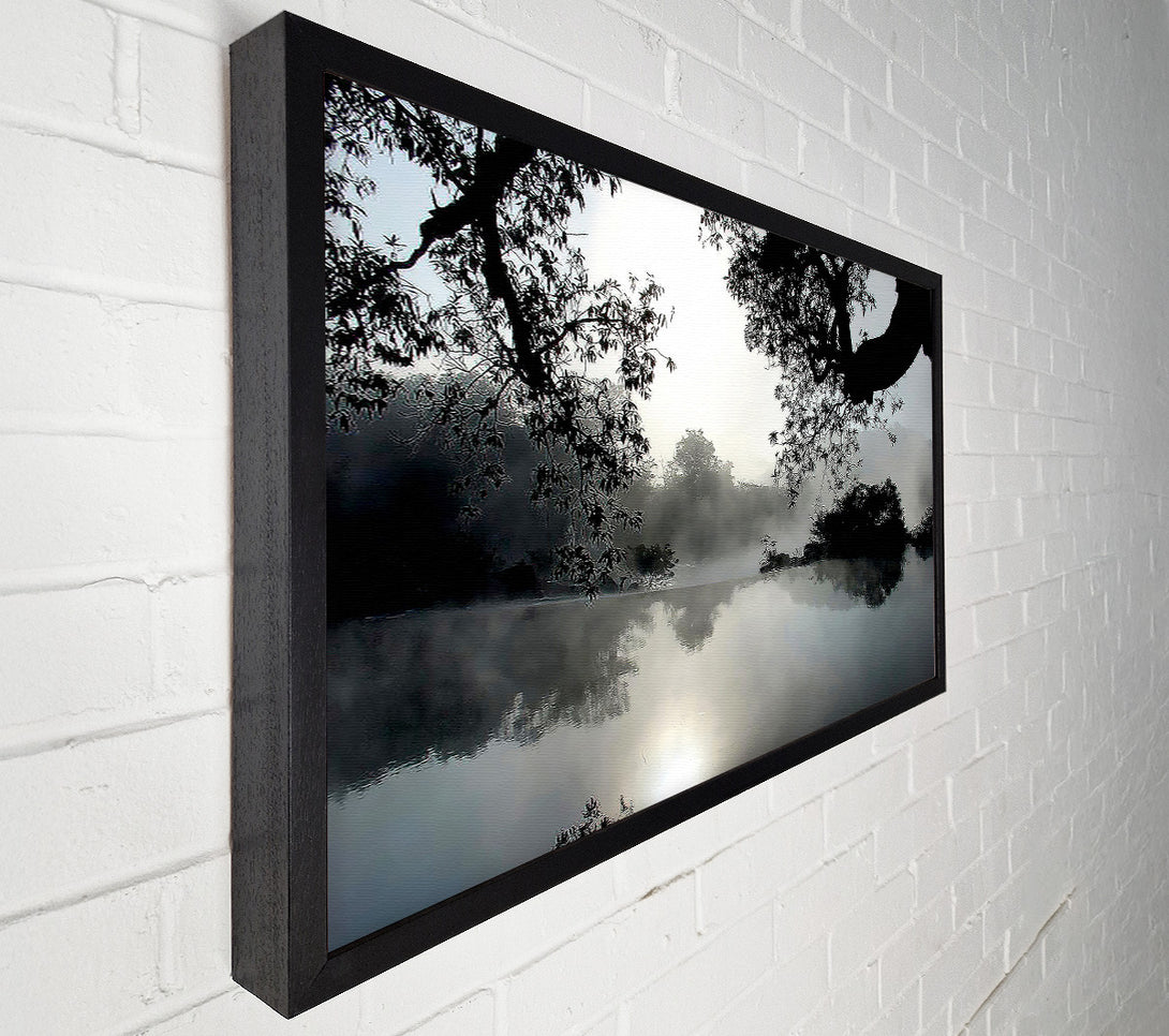  A Canvas Print of Spring Lake Blue Canvas Art