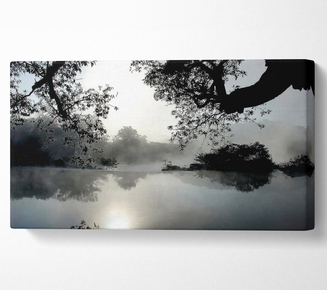  A Canvas Print of Spring Lake Blue Canvas Art