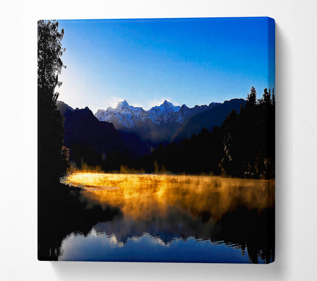  A Canvas Print of Reflections Of The Sky Canvas Wall Art