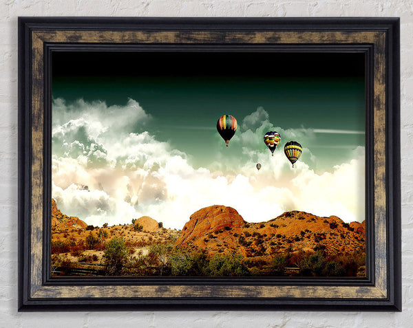 Desert Journey Framed Print