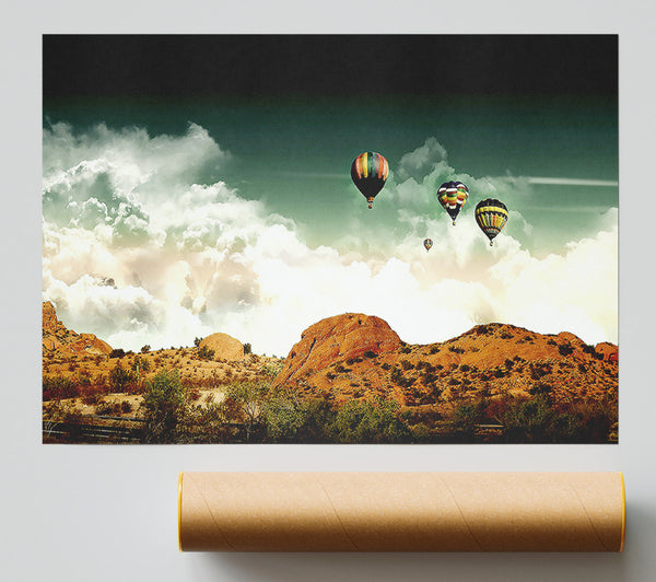 Desert Journey Poster