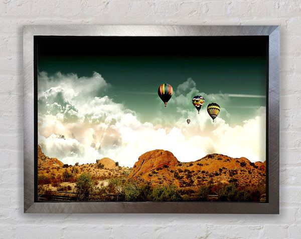 Desert Journey Framed Print
