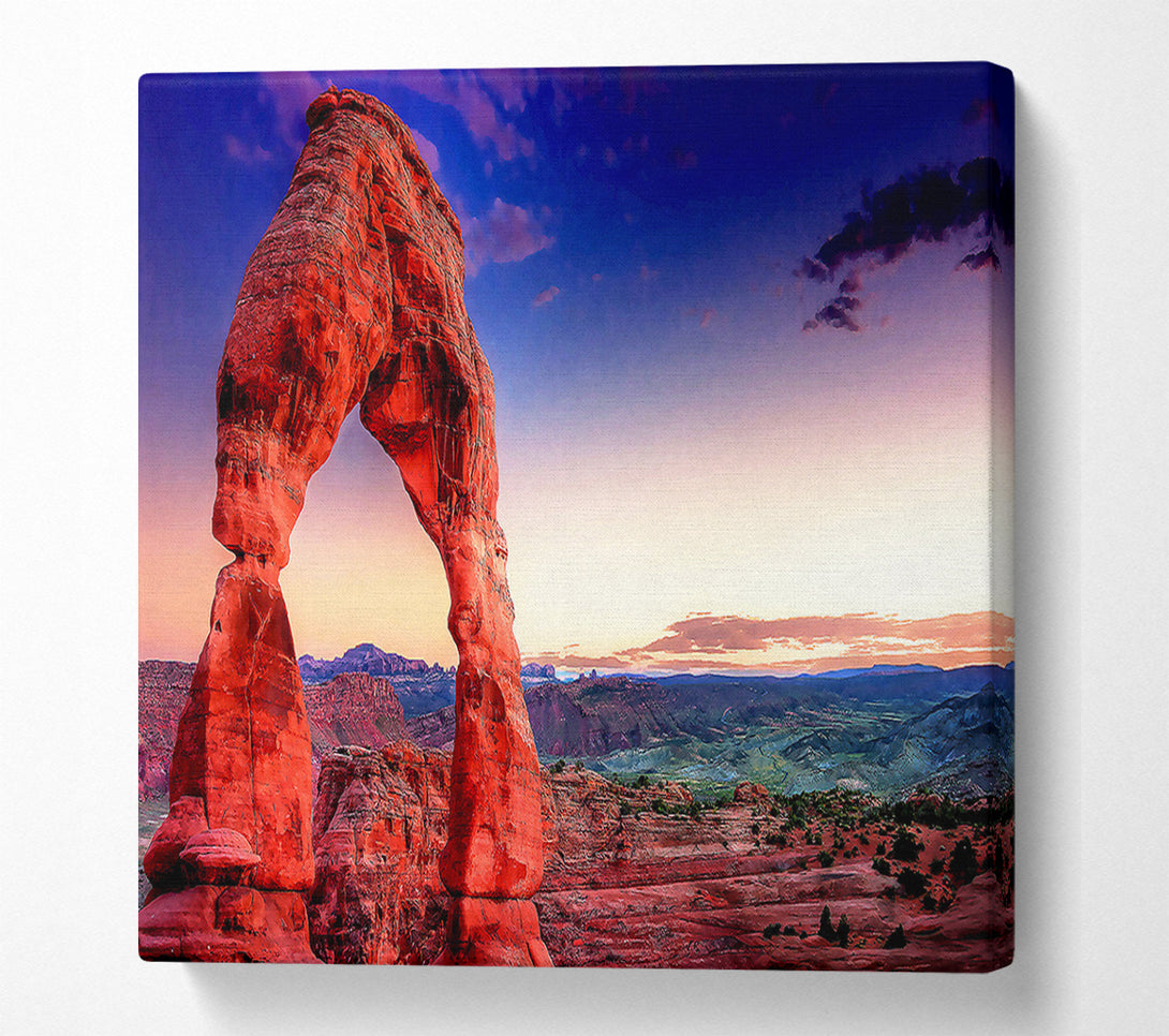  A Canvas Print of Moab Utah United States Canvas Print