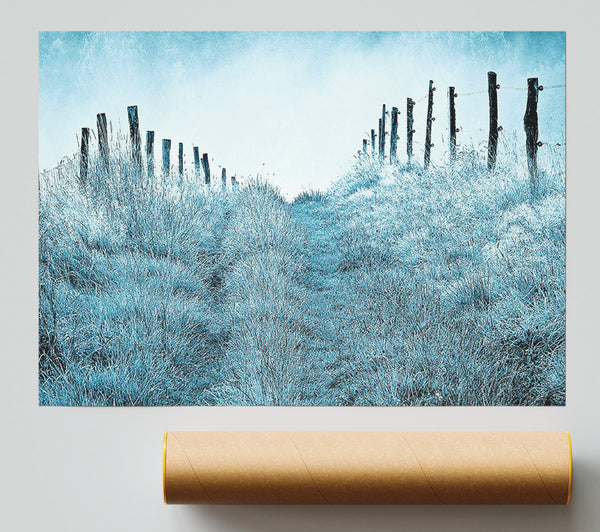 Winter Morning Mist Print