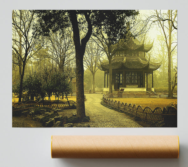 Autumn In Asia Giclee Print
