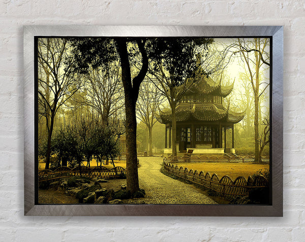 Autumn In Asia Framed Print