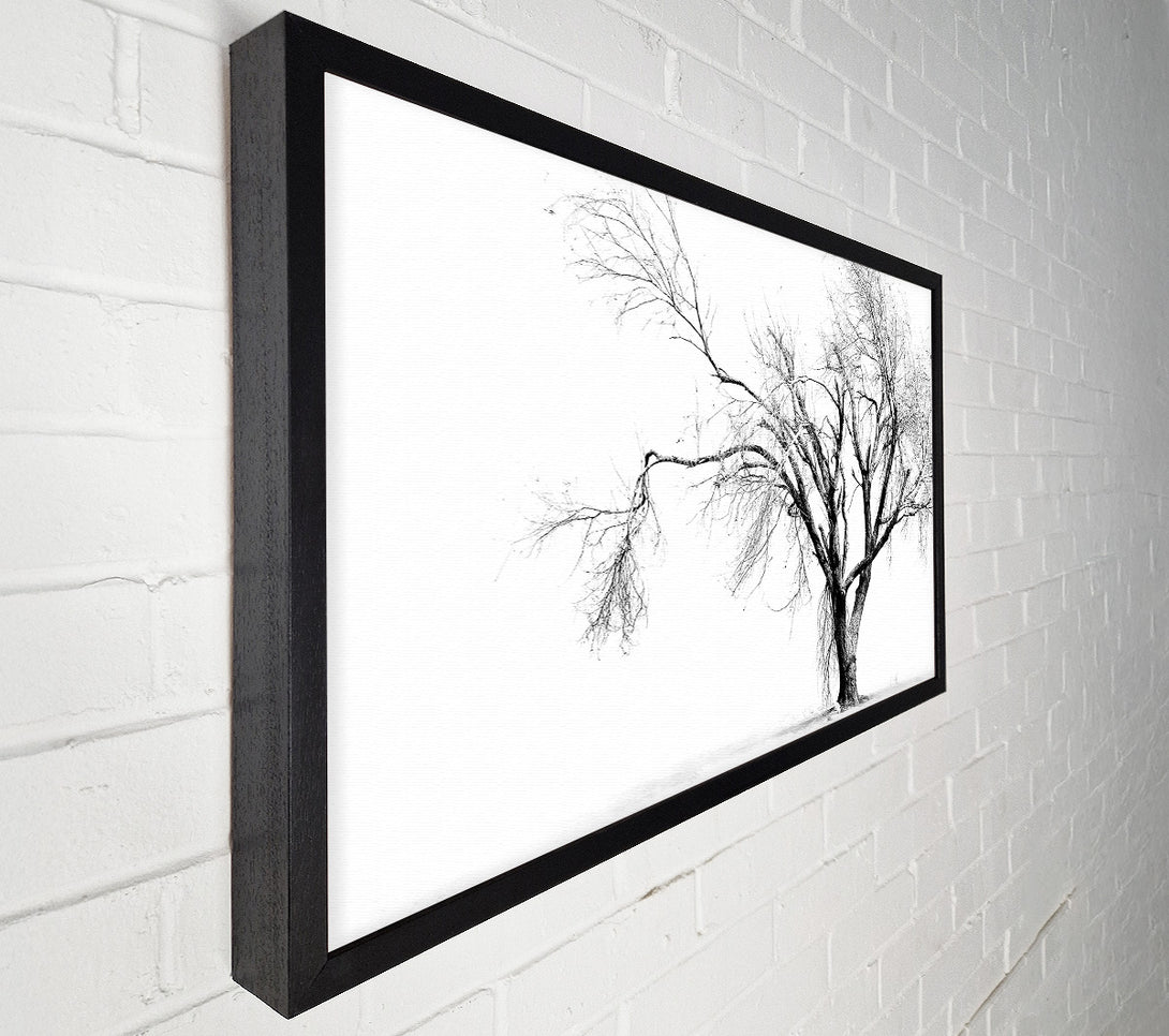  A Canvas Print of Cold Winter Tree Canvas Art