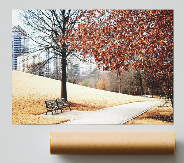 Autumn In The Park Print
