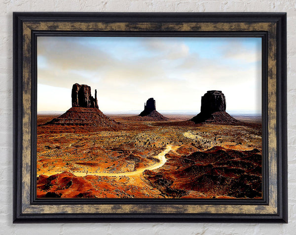 Monumental Simplicity Framed Print