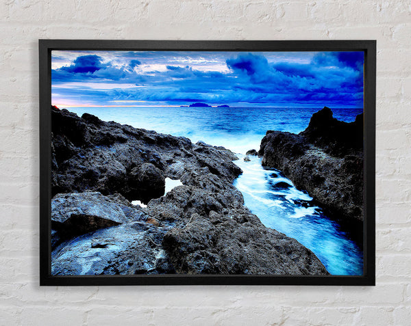 Rocky Shore Framed Print