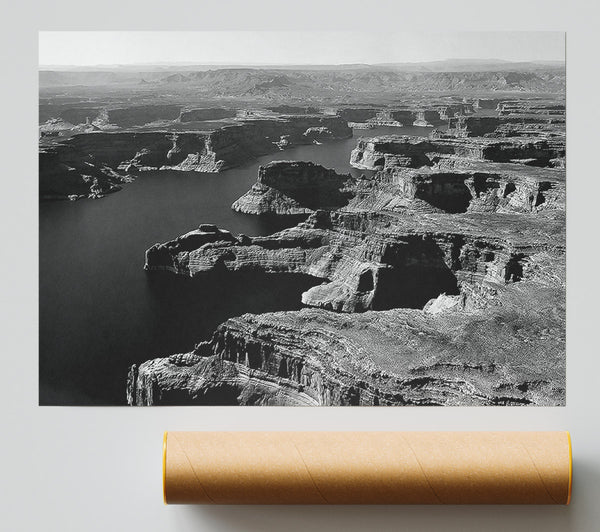 Aerial View Of Canyon Print