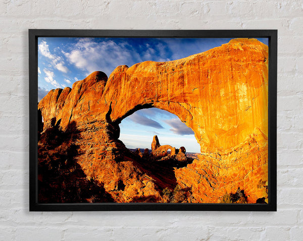 Rock Arch Framed Print