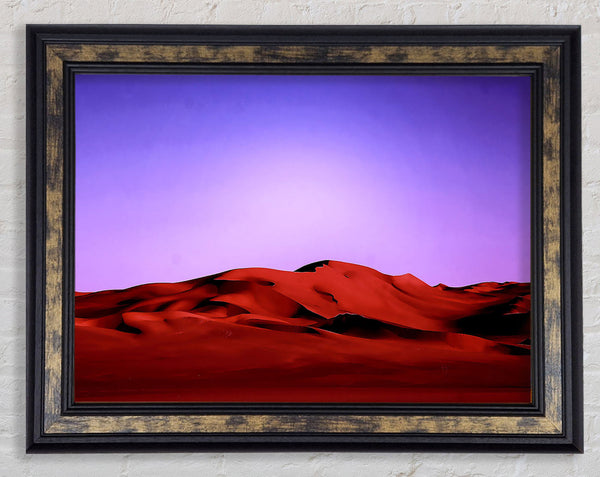 Desert Night Framed Print