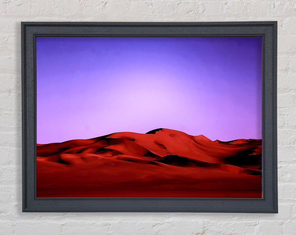 Desert Night Framed Print