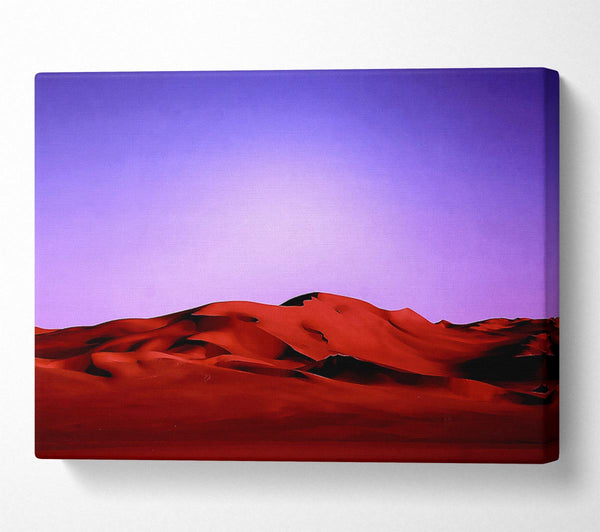  A Canvas Print of Desert Night Canvas Wall Art