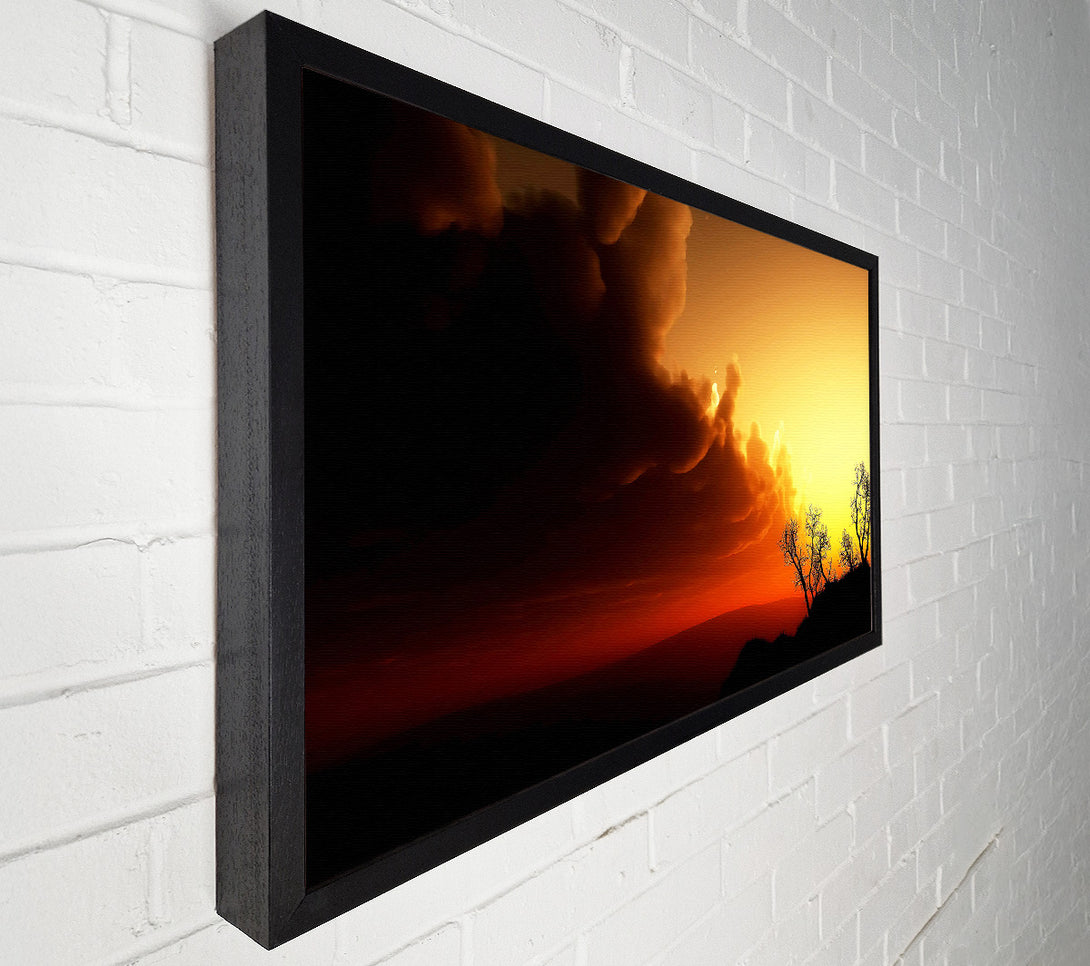  A Canvas Print of Nightfall Canvas Print