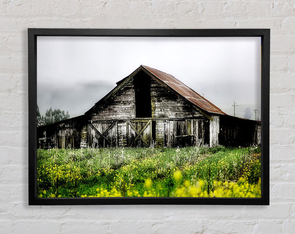Old Barn Framed Print