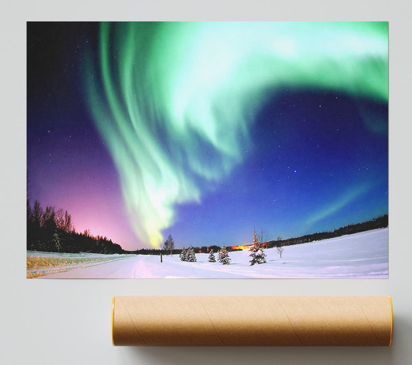 Aurora Borealis Giclee Print