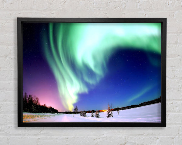 Aurora Borealis Framed Print