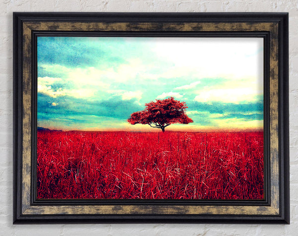 Vintage Scene Framed Print