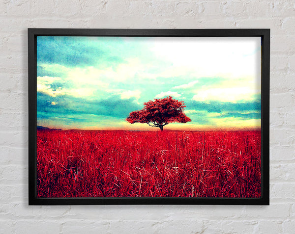 Vintage Scene Framed Print