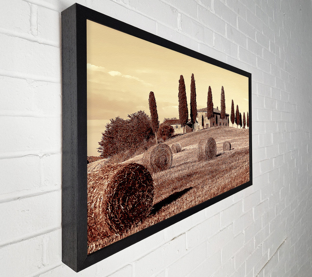  A Canvas Print of French Countryside Canvas Print