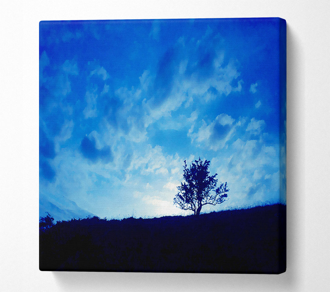  A Canvas Print of Morning Tree Canvas Art