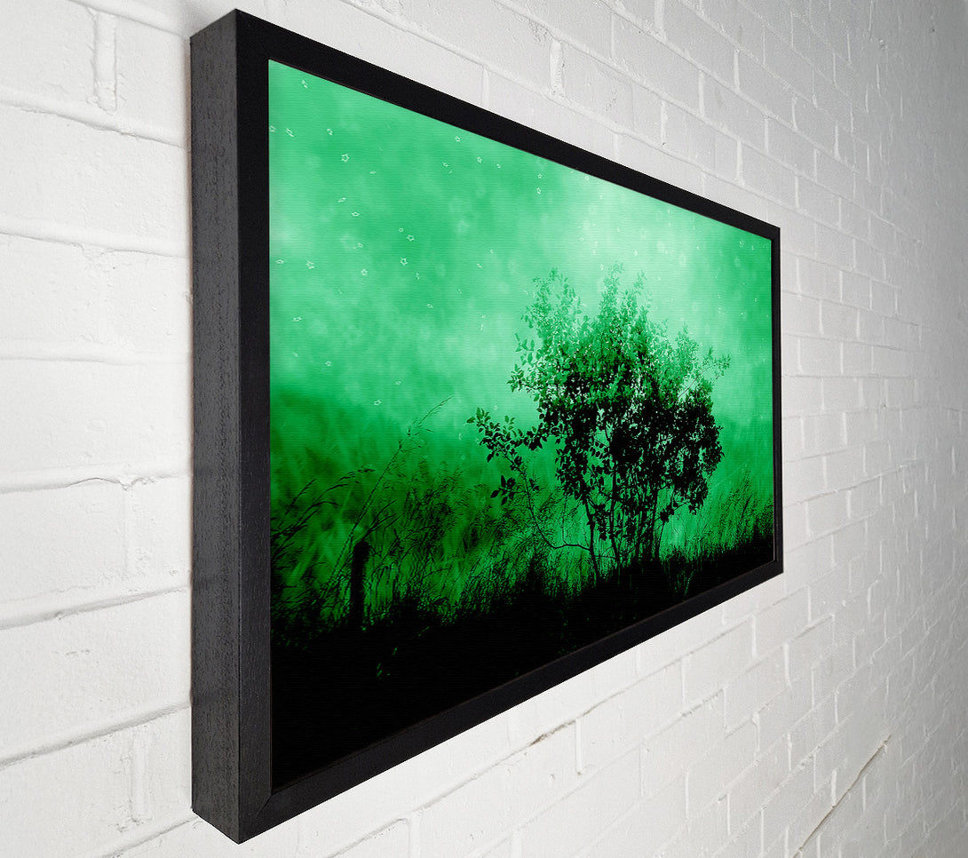  A Canvas Print of Emerald Tree Canvas Wall Art
