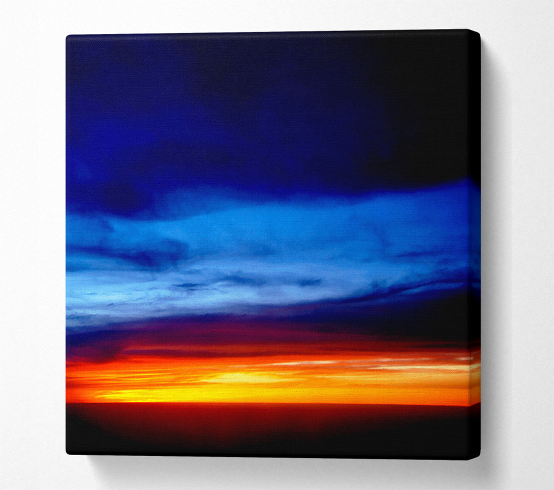  A Canvas Print of Sunrise At Dawn Canvas Print