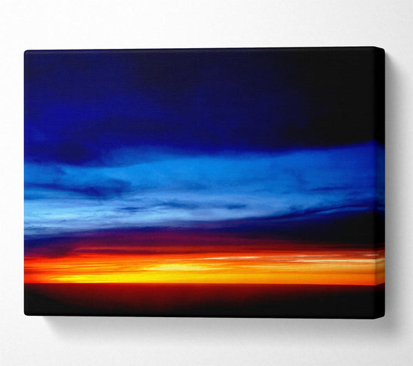  A Canvas Print of Sunrise At Dawn Canvas Print