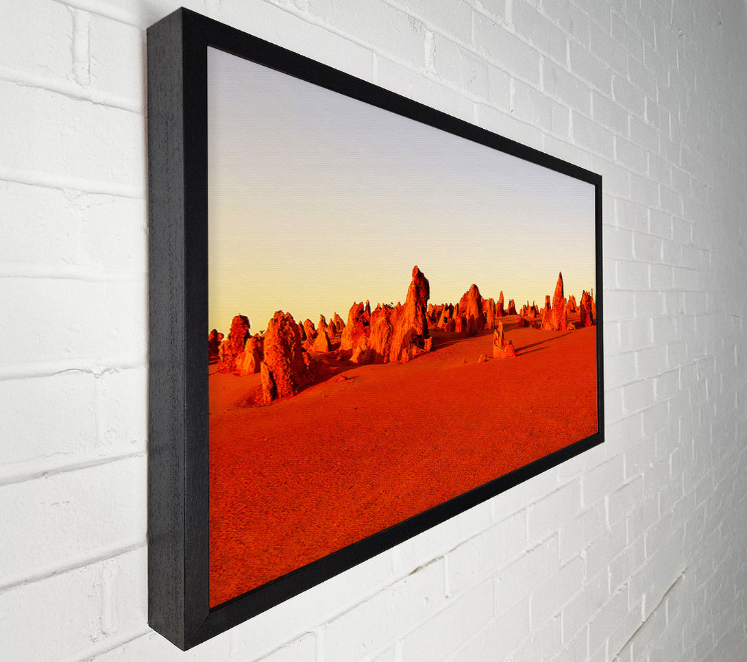  A Canvas Print of The Desert Rocks Canvas Wall Art