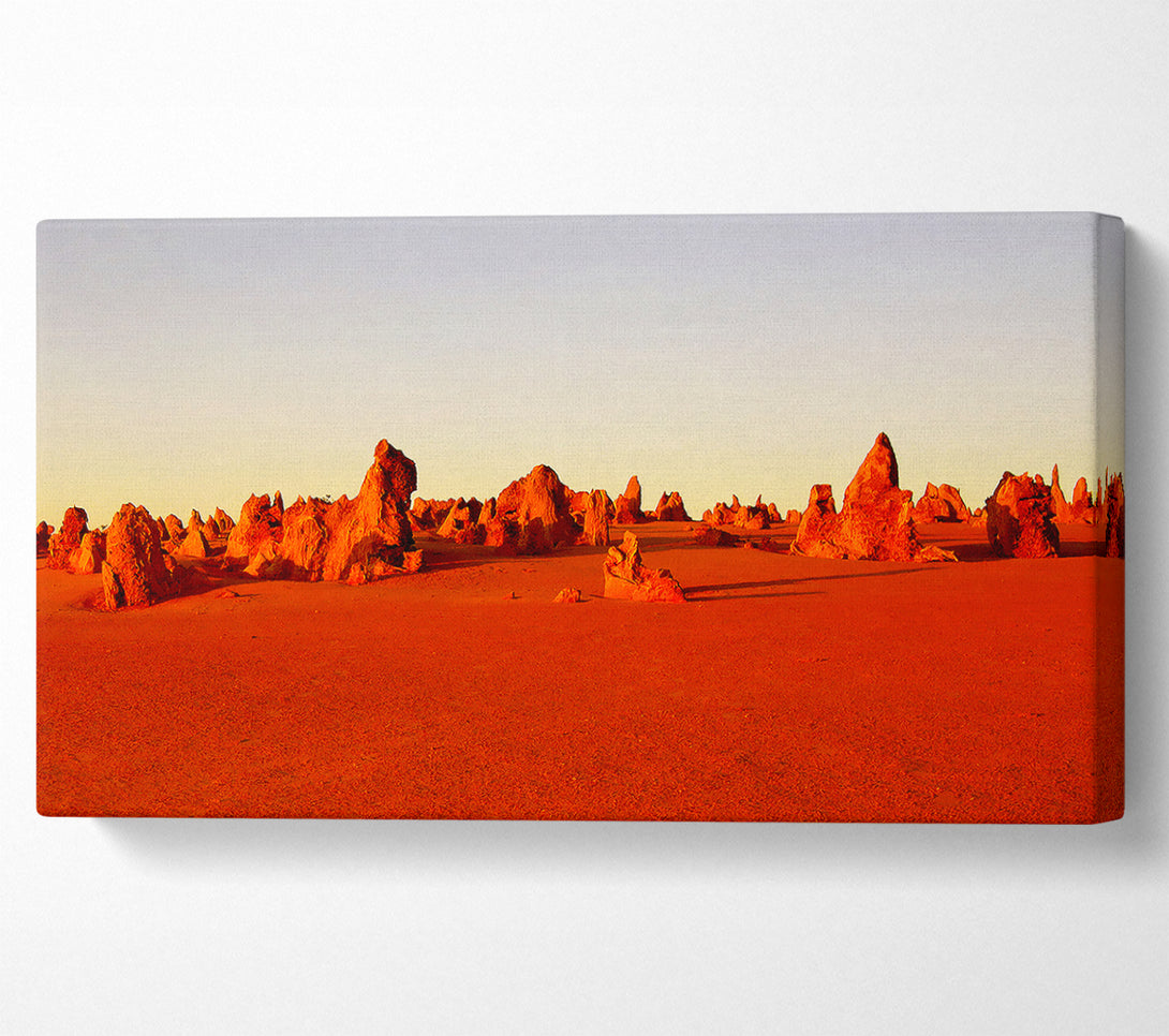  A Canvas Print of The Desert Rocks Canvas Wall Art