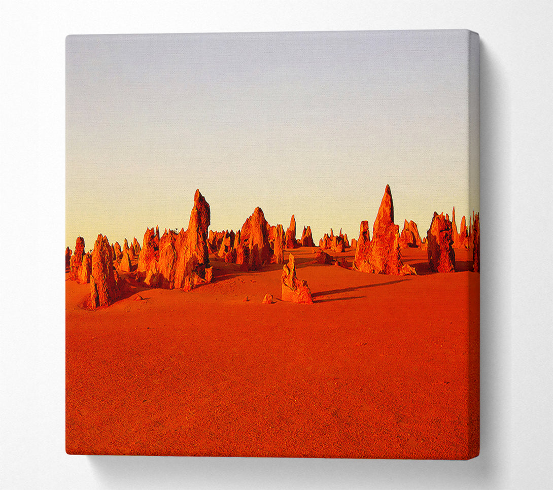  A Canvas Print of The Desert Rocks Canvas Wall Art